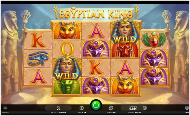 Egyptian King - Juego de casino online desarrollado por Isoftbet
