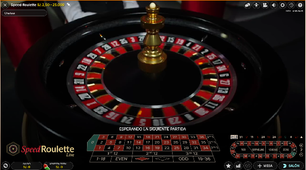 Casino en vivo ruleta