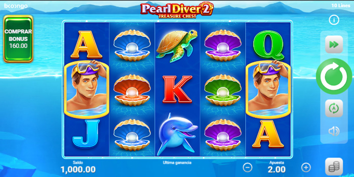 Pearl Diver 2 tragamonedas 1xbet