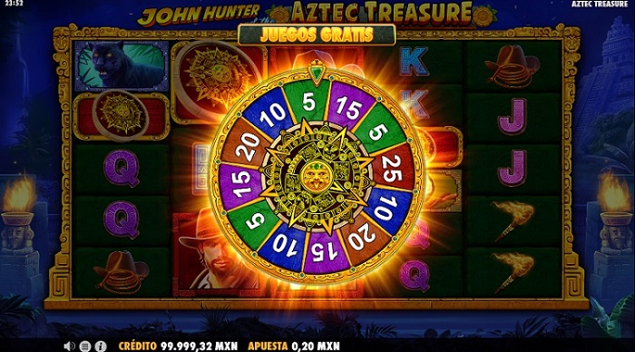 John Hunter y el tesoro azteca de Pragmatic Play Gratis
