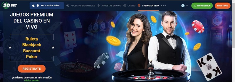 20Bet casinos online en venezuela