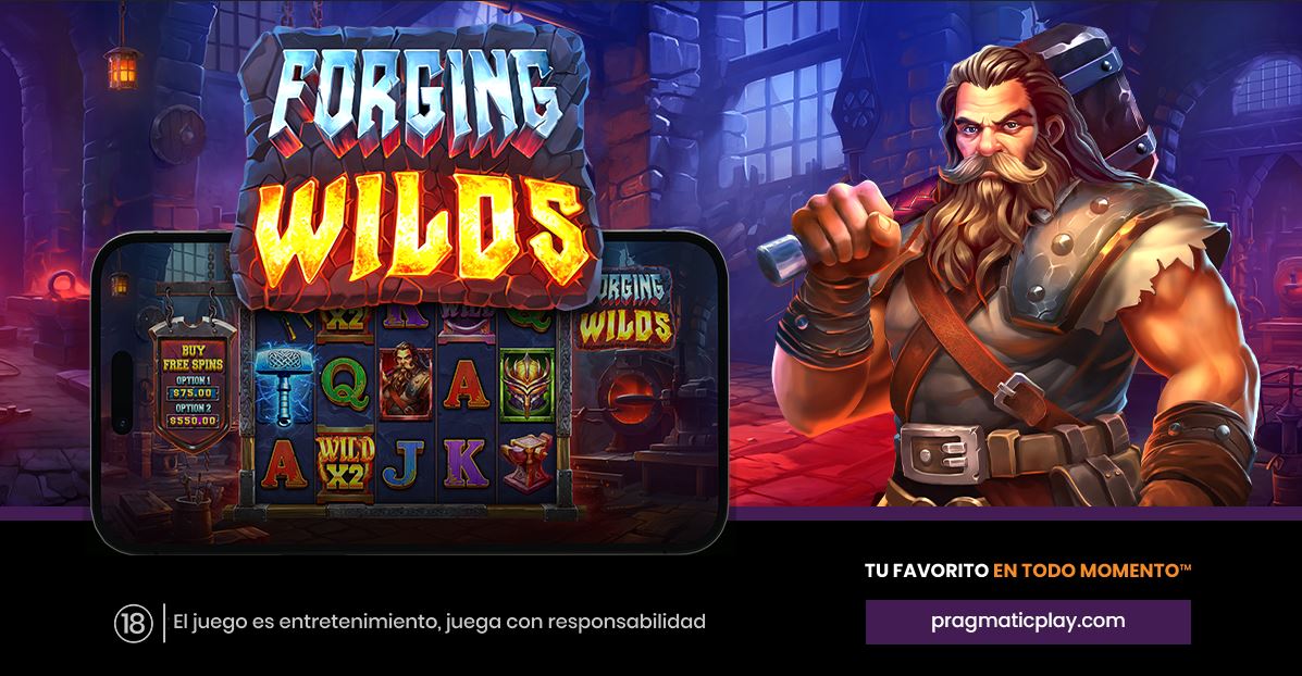 Pragmatic Play despierta grandes ganancias en Forging Wilds